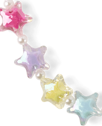 Girls Beaded Star 2-Piece Jewelry Set