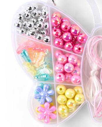 Girls DIY Beaded Bracelet Set