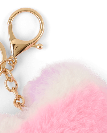 Bijou de sac en perles en forme de cœur pour fille