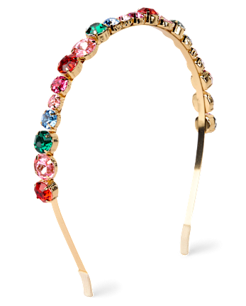 Girls Faux Gemstone Headband