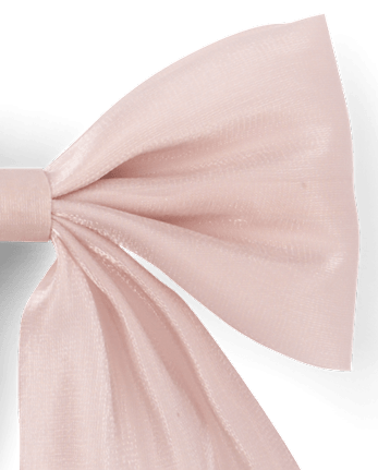 Girls Shimmer Rhinestone Bow Hair Clip 2-Pack