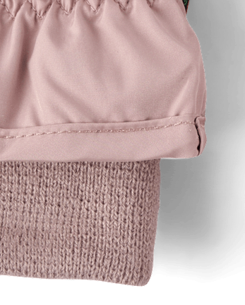 Toddler Girls Print Ski Mittens