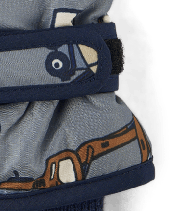 Moufles de ski imprimées pour tout-petits garçons