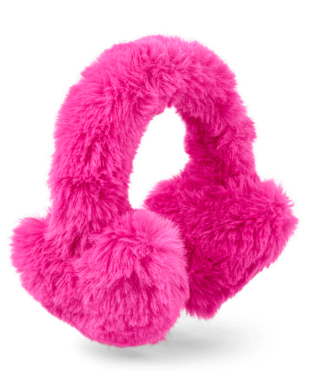 Girls Heart Ear Muffs