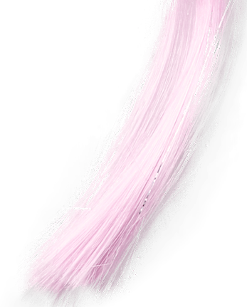 Girls Pom Pom Hair Extension Hair Clip 2-Pack