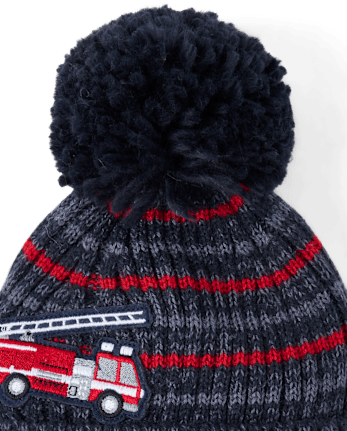 Toddler Boys Fire Truck 2-Piece Cold Weather Set