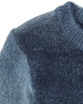 Baby And Toddler Boys Ombre Space Dye Sweater