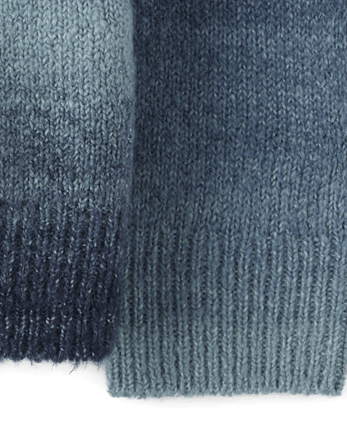 Baby And Toddler Boys Ombre Space Dye Sweater