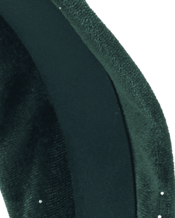 Girls Velour Top Knot Headband