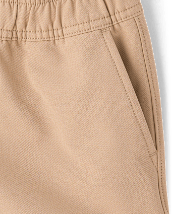 Boys Zip Cargo Cozy Tech Pull On Jogger Pants