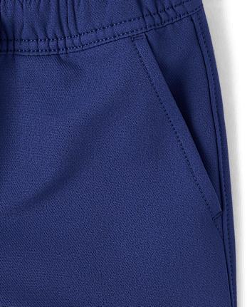 Boys Zip Cargo Cozy Tech Pull On Jogger Pants