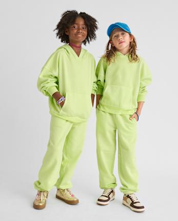 Kids Garment Dyed Premium Fleece Hoodie