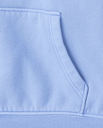 Kids Garment Dyed Premium Fleece Hoodie