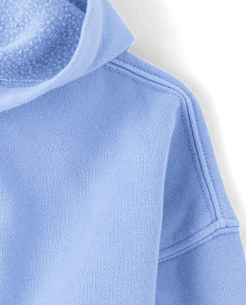 Kids Garment Dyed Premium Fleece Hoodie