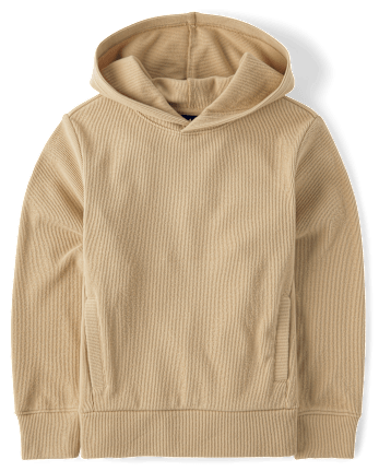 Kids Sueded Rib Hoodie