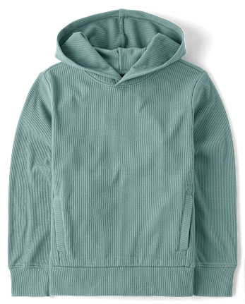 Kids Sueded Rib Hoodie