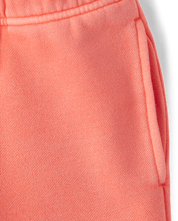 Kids Garment Dyed Premium Fleece Jogger Pants