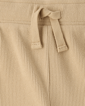 Boys Sueded Rib Cargo Jogger Pants