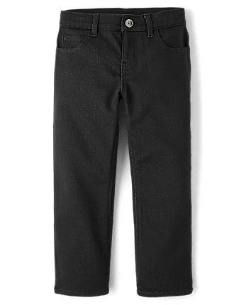 Boys Knit Straight Jeans