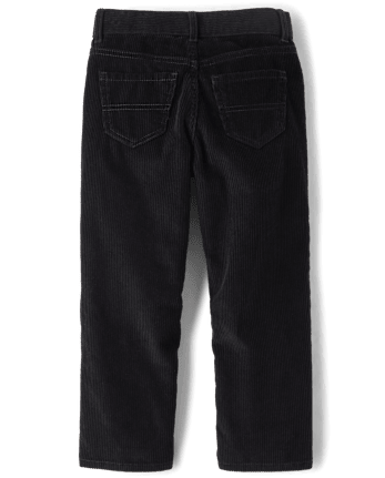 Pantalon ample en velours côtelé pour garçon des années 90