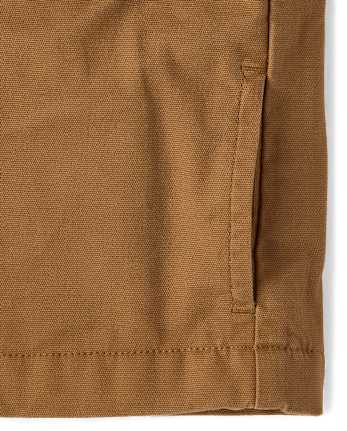 Boys Microfleece Lined Utility Jacket