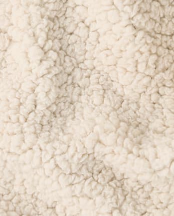 Boys Plaid Flannel Sherpa Lined Shacket