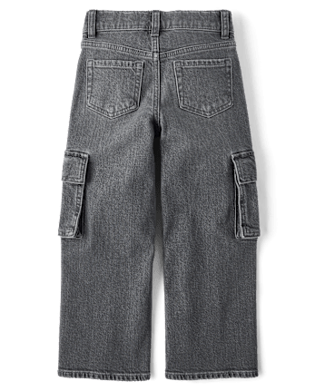 Kids Baggy Cargo Jeans