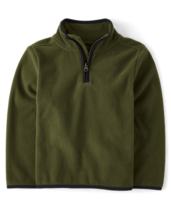 Boys Microfleece Half Zip Pullover