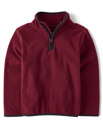 Boys Microfleece Half Zip Pullover