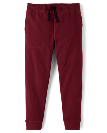Boys Stretch Cozy Microfleece Jogger Pants