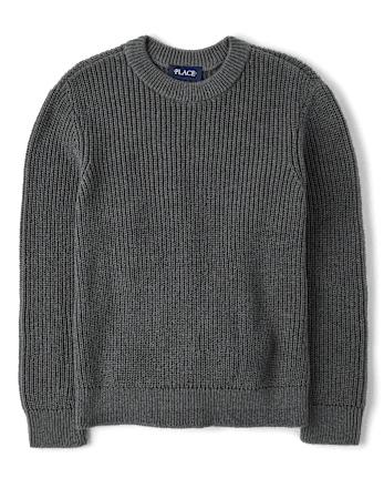Boys Shaker Stitch Sweater
