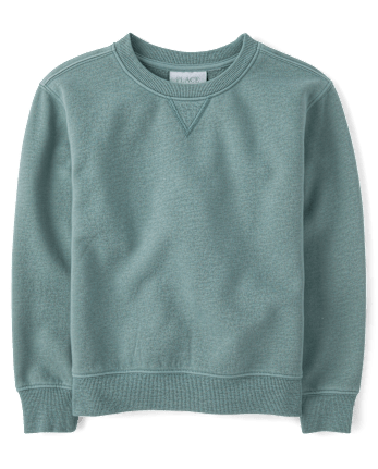 Kids Garment Dyed Premium Fleece Sweatshirt