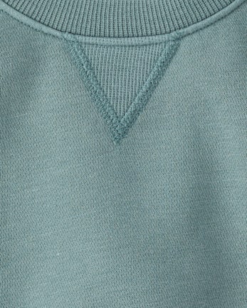 Kids Garment Dyed Premium Fleece Sweatshirt