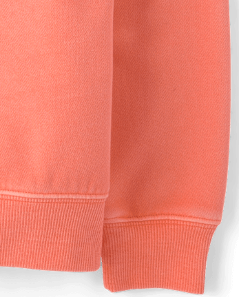 Kids Garment Dyed Premium Fleece Sweatshirt