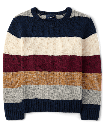Boys Colorblock Sweater