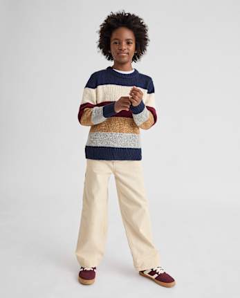 Boys Colorblock Sweater