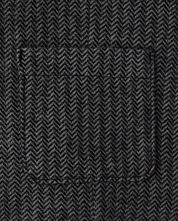 Boys Herringbone Luxe Cozy Knit Blazer