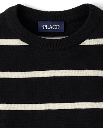 Boys Lightweight Striped Sweater