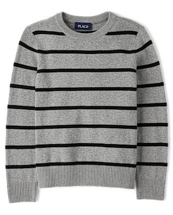 Boys Lightweight Striped Sweater