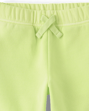 Baby And Toddler Garment Dyed Premium Fleece Jogger Pants