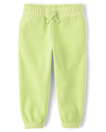 Baby And Toddler Garment Dyed Premium Fleece Jogger Pants