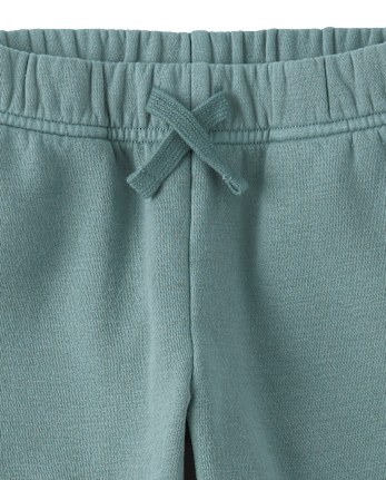 Pantalon de jogging en polaire de qualité supérieure teint en pièce pour bébé et tout-petit