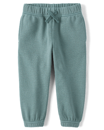 Baby And Toddler Garment Dyed Premium Fleece Jogger Pants