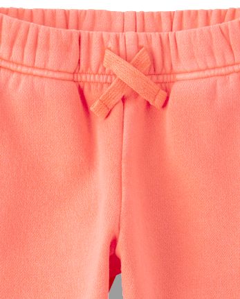 Baby And Toddler Garment Dyed Premium Fleece Jogger Pants