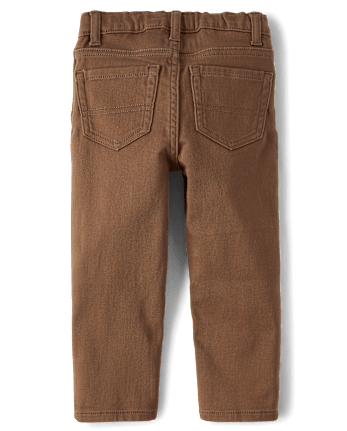 Baby And Toddler Boys Knit Straight Jeans