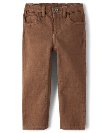 Baby And Toddler Boys Knit Straight Jeans