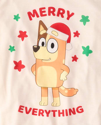 Womens Matching Family Bluey™ Merry Everything Pajamas