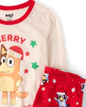 Womens Matching Family Bluey™ Merry Everything Pajamas