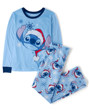 Womens Matching Family Stitch™ Santa Hat Pajamas