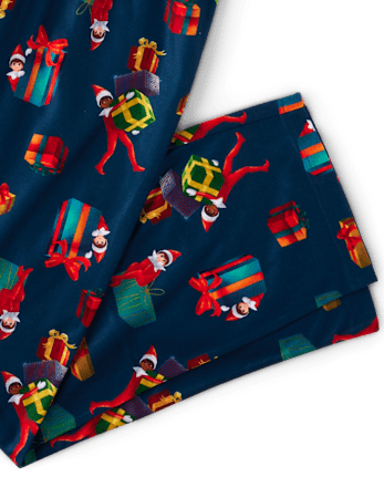 Adult Matching Family The Elf On Shelf™ Button Front Pajamas